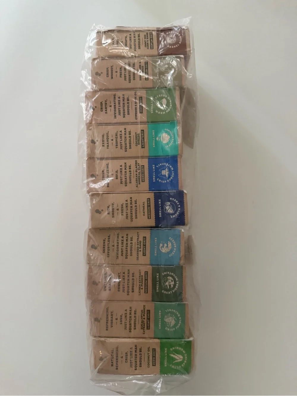 Dr. Squatch Men's Natural Soap 10 Bar Variety Pack